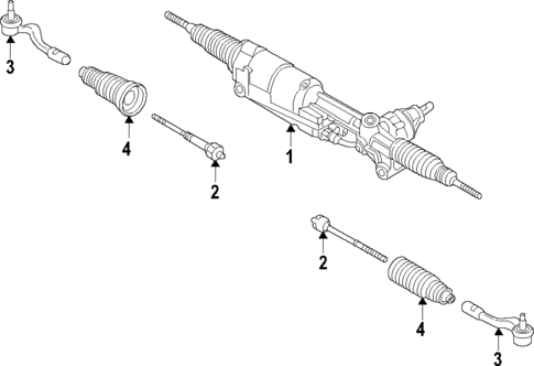 Steering Gear & Linkage for 2024 Audi A8 Quattro #1