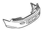 MR516341 - Body: Bumper Cover for Dodge: Stratus Image
