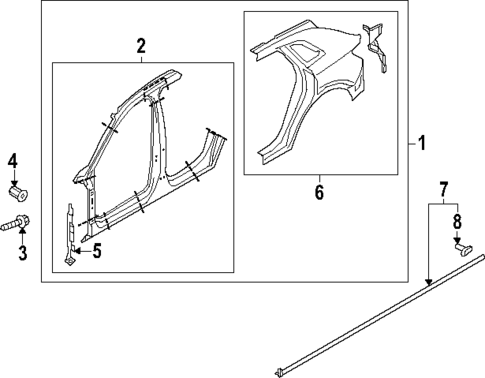 Uniside for 2024 Audi SQ8 e-tron #0