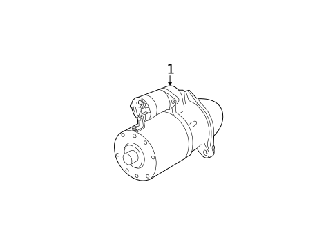 Starter & Related Components for 2009 Pontiac G6 #0