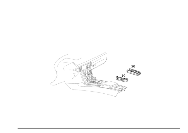 2128201551 - Telephony: Mount for Mercedes-Benz: E250, E350, E400, E550, E63 AMG, E63 AMG S, SL400, SL450, SL550, SL63 AMG, SL65 AMG, SLS AMG Image