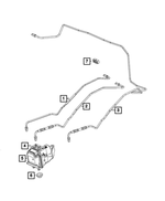 68262200AB - Brakes: Anti-lock Brake System Hydraulic Control Unit for Mopar Image