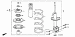 90119S0XA00 - Chassis: BOLT, FLANGE (16X76) for Honda Image