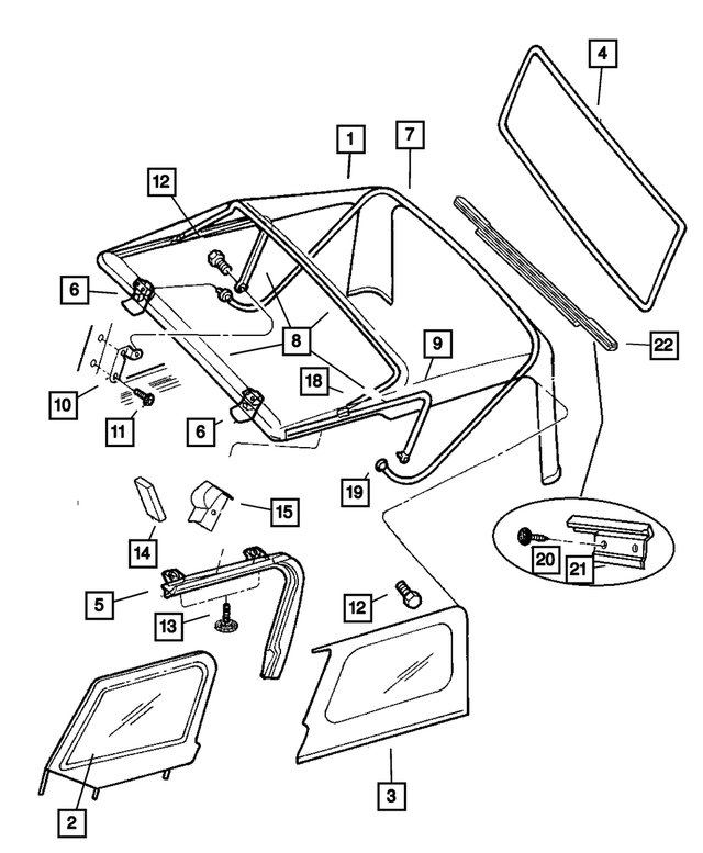55395224AC - : Bracket, Right for Mopar Image