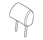 4H0885901CCEX7 - : Headrest for Audi: A8 Quattro, S8 Image