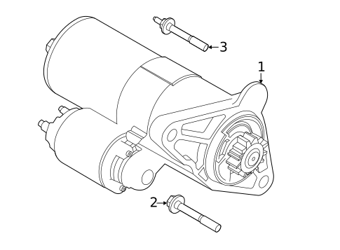 Starter for 2021 Land Rover Discovery Sport #0