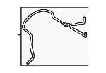 K55267500H - Body: Washer Hose for Kia: Sedona Image