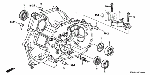 MT Clutch Case for 2005 Honda Civic #0