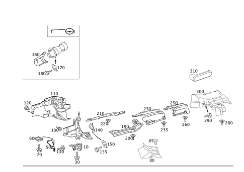 Screening Plates for 2002 Mercedes-Benz C 320 #0