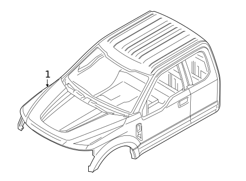 Cab Assembly for 2018 Ford F-350 Super Duty #0
