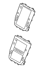 86213AN60B - : Dash Control Unit for Subaru: Legacy, Outback Image