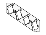 4213902 - : Brake Pads for Mercedes-Benz Image