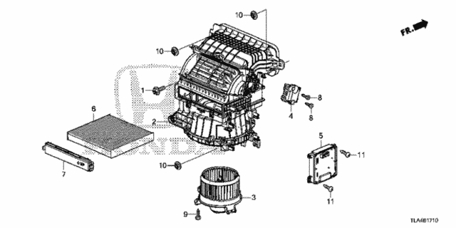 Heater Blower for 2019 Honda CR-V #0