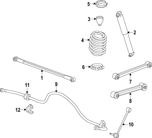 Rear Suspension for 2023 Ram 2500 #1