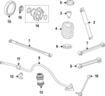 68450193AD - : Shock Absorber for Mopar Image