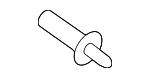 N91262301 - Body: Retaining Strip Rivet for Audi Image