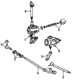 E7TZ3590B - Steering: Pitman Arm for Ford: Bronco, F-150, F-250, F-250 HD, F-350, F-Super Duty Image