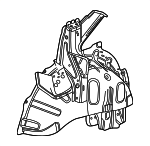 85609101 - Body: Inner Wheelhouse for Acura Image