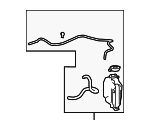 15099956 - Cooling System: Recovery Tank for Chevrolet: Colorado | GMC: Canyon | Hummer: H3 Image