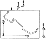 8972539561 - Suspension: Link for Isuzu Image