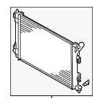 253103X650 - : Radiator for Kia: Forte, Forte Koup, Forte5 Image