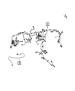 68166004AA - Electrical: Satellite Radio Cable for Mopar Image
