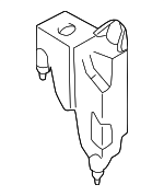 12362264 - Body: Washer Reservoir for Chevrolet: Blazer, S10 | GMC: Jimmy, S15, Sonoma | Oldsmobile: Bravada Image