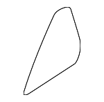 834170W020 - Body: Fixed Glass for Hyundai: Santa Fe Image