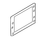 4G0857206 - Body: Rear Trim for Audi: A6, A6 Quattro, A7 Quattro, RS7, S6, S7 Image