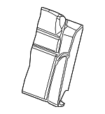 1AP161DDAA - Body: Seat Back Cover for Chrysler: 300 Image