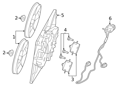 Cooling Fan for 2020 Dodge Charger #0