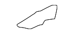 61120FL001TP - Body: Handle, Inside Cap for Subaru Image