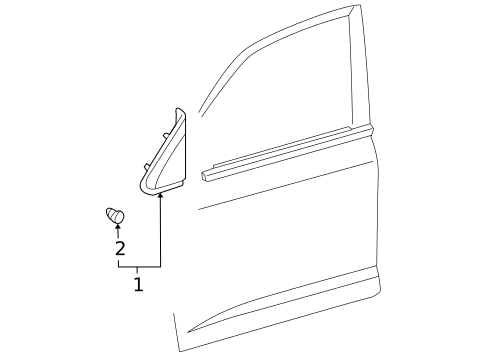 Exterior Trim - Pillars for 2009 Toyota Land Cruiser #2