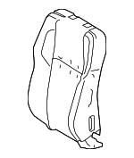 715520R100 - Body: Seat Back Pad for Toyota: RAV4 Image