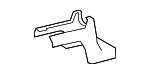 721380R010C0 - Body: Track End Cover for Toyota Image