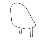 7191042150C1 - Body: Headrest for Toyota: RAV4 Image