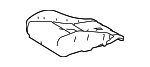 7151242130 - Body: Seat Cushion for Toyota: RAV4 Image