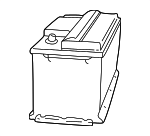 400129987 - Electrical: Battery for Saab: 9-3 Image