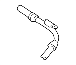 8D0422887L - : Power Steering Reservoir Hose for Audi Image