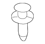 RYQ500140 - Body: Grille Screw for Land Rover: Defender 110, Defender 130, Defender 90, Discovery, Range Rover, Range Rover Sport, Range Rover Velar Image