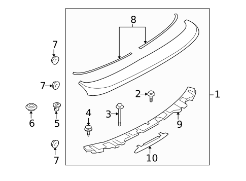 Spoiler for 2014 Mazda CX-9 #0