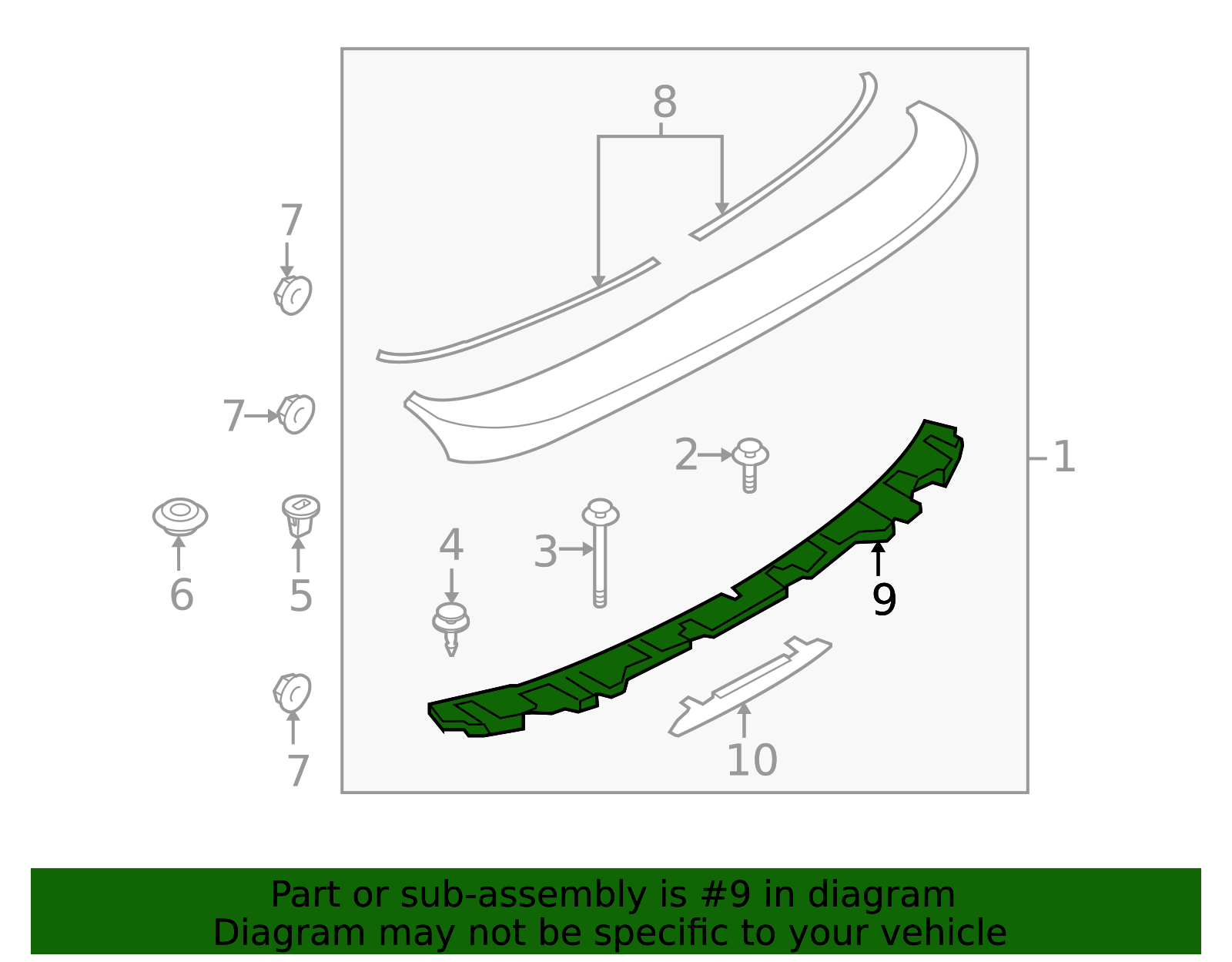 TD11-51-956B - Reinforced Bracket - 2007-2015 Mazda CX-9 | Mazda Swag