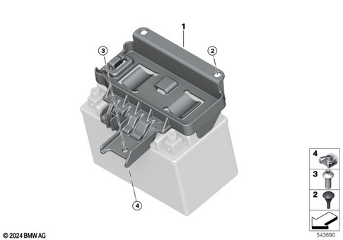 Battery with Bracket for 2025 BMW-Motorrad F 900 XR #0