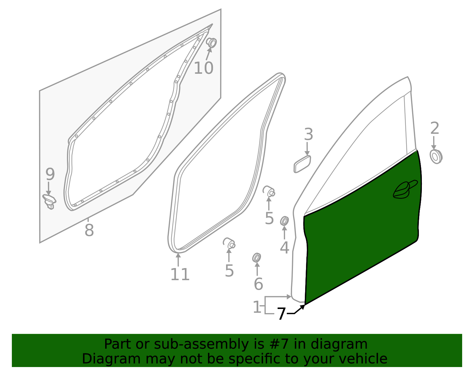 2014-2018 Mazda 3 Outer Panel B45A-58-031B | Mazda Parts Factor