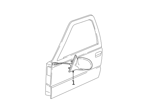 Outside Mirrors for 2003 Chevrolet Blazer #0