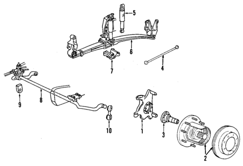 thumbnail image 2 of 2x Power Steering Pressure Hoses For Ford Super Duty F-250/F-350/F-450/F-550 7.3L 1999-2004 2 of 2