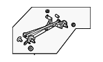 86513SJ010 - Body: Wiper Linkage for Subaru Image
