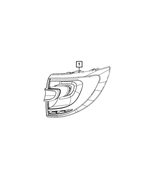 68424931AC - Electrical: Tail Lamp, Left for Chrysler: Pacifica, Voyager Image