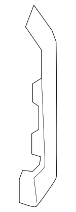 LR154730 - : 2021 Land Rover Range Rover Evoque - Lower Molding for Land Rover: Range Rover Evoque Image