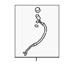 73424VA010 - : A/C Refrigerant Discharge Hose for Subaru: WRX STI Image